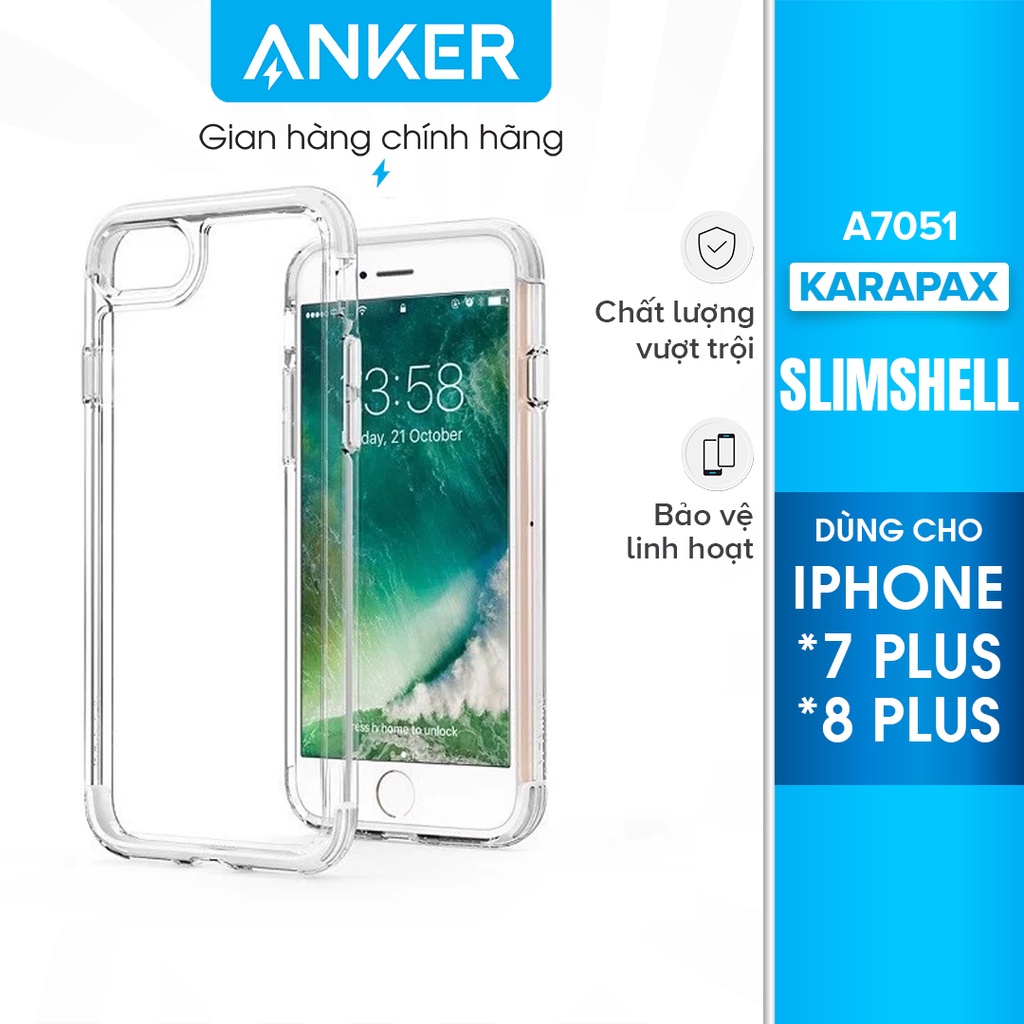 Ốp lưng iPhone 7Plus 8 Plus ANKER SlimShell - A7051