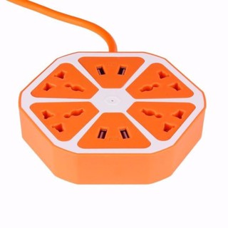 Ổ CẮM HÌNH MÚI CAM CÓ CỔNG USB