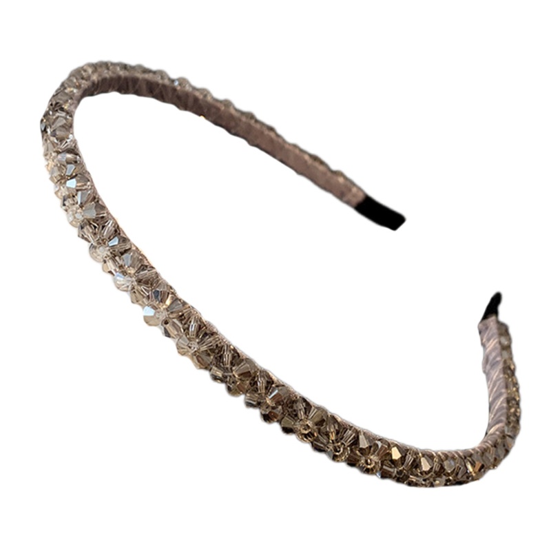 Flgo Băng Đô Đính Đá Ngọc Trai Lấp Lánh Sang Trọng Cho Nữ