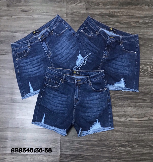 Bigsize Quần short jean SBS345 (32-41)