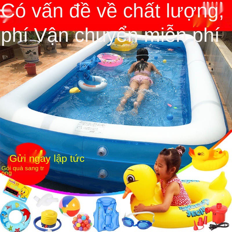 Bể bơi bơm hơi trẻ em Người lớn gia đình quá khổ xô tắm cho sơ sinh Bồn Ocean Ball Pool Toy