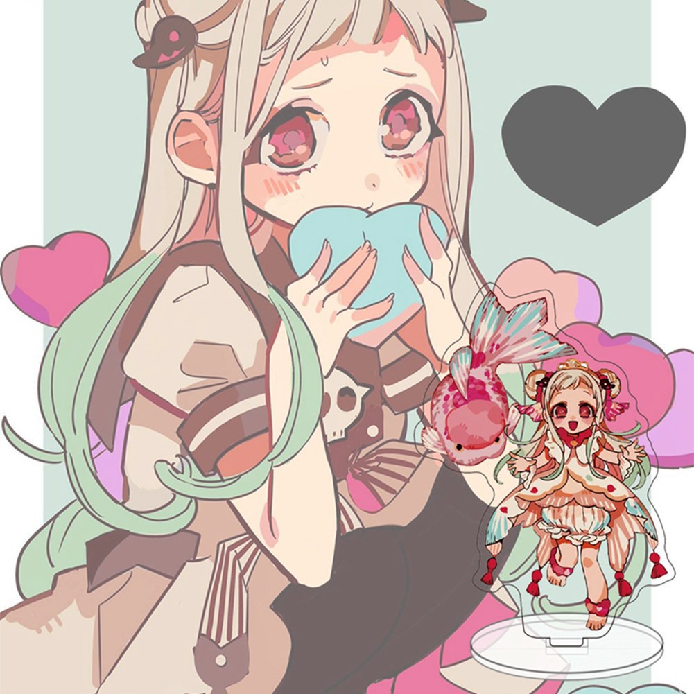 Mô hình nhân vật Anime Toilet-Bound Jibaku Shounen Hanako Kun bằng acrylic có giá đỡ