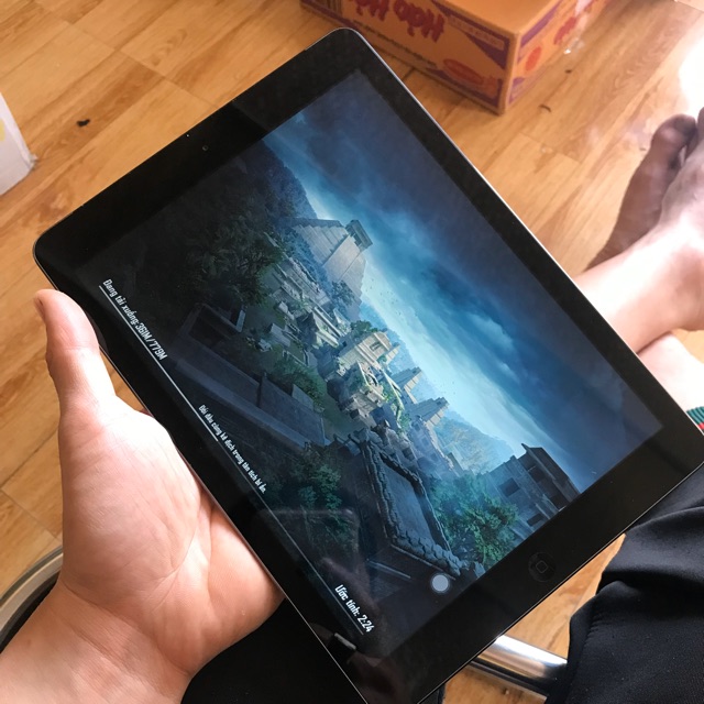 Ipad Air 1 bản 16gb lắp sim 4G + wifi nét căng