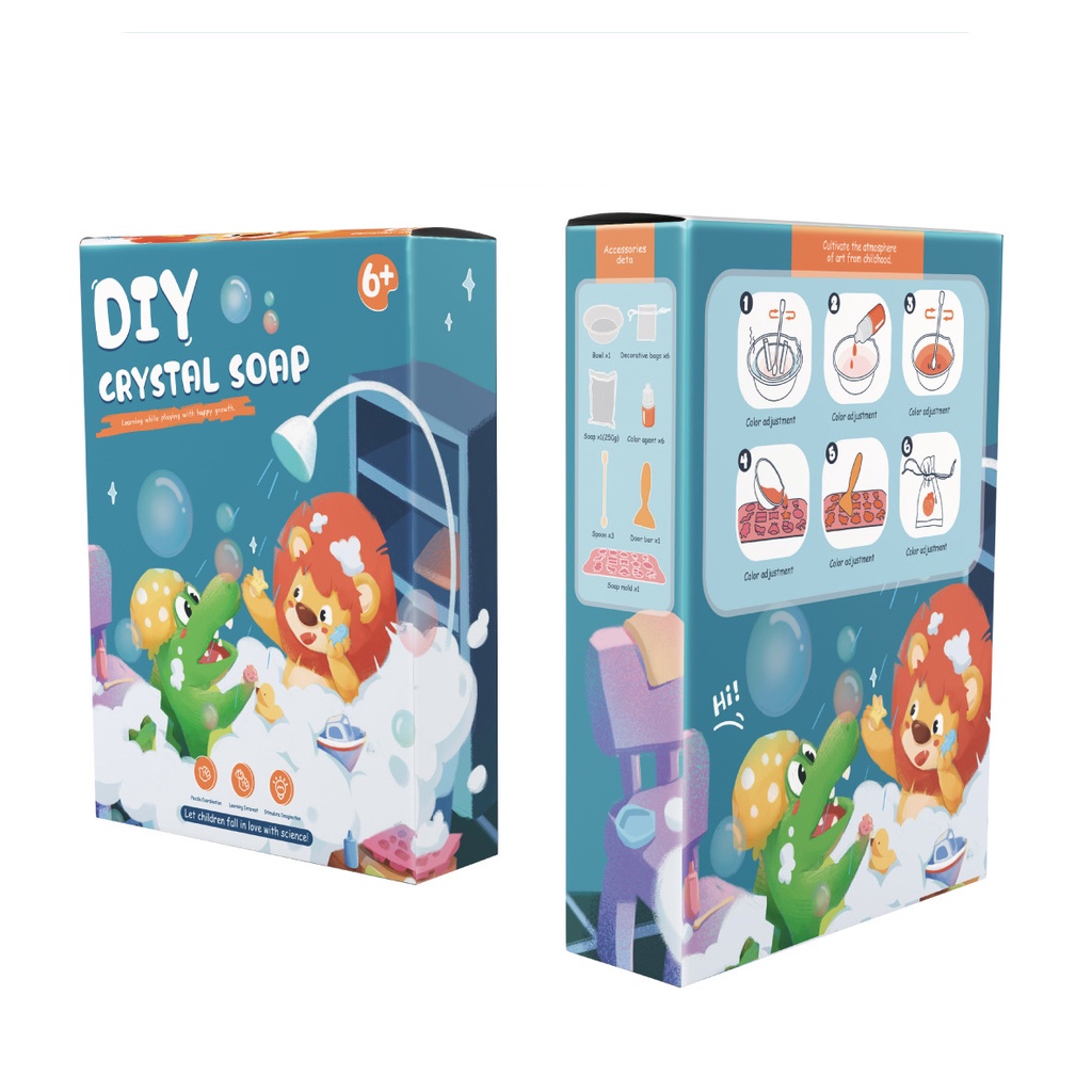 Bộ Đồ Chơi Sáng Tạo - Tự Làm Xà Phòng Cho Bé