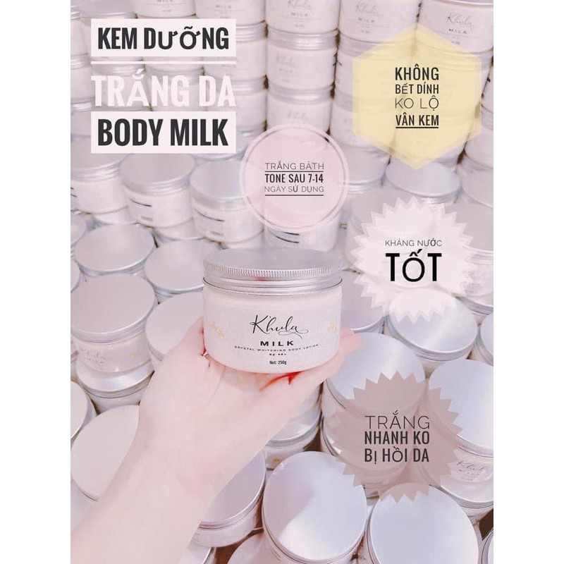  BODY MILK KHULA 550gr