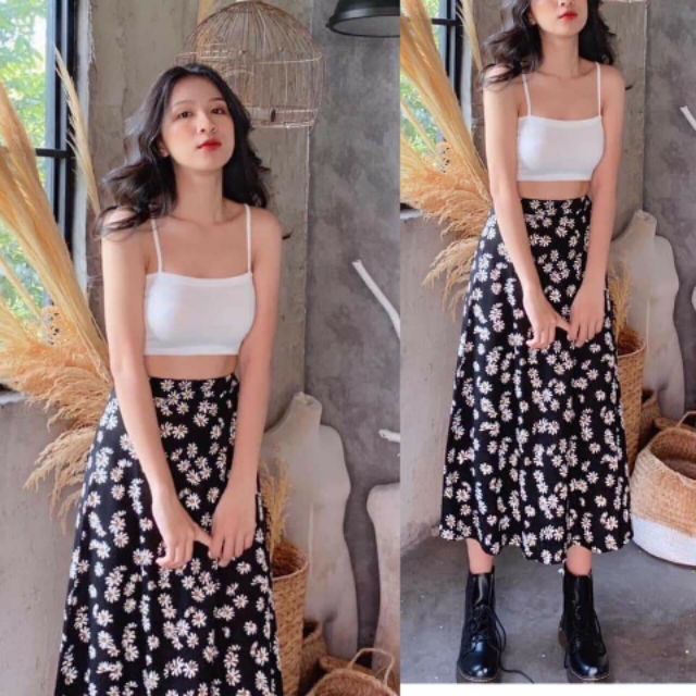 Chân váy hoa cúc bigsize🌼🌼
