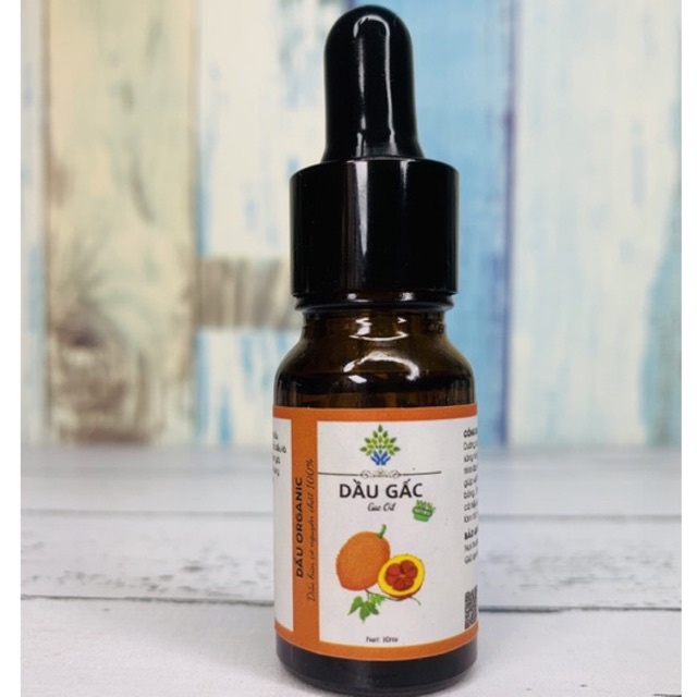 Dầu gấc nguyên chất 100%  - Gac Oil  Organic 10ml-50ml | Bột Natural