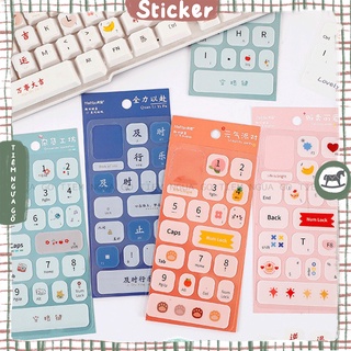 Set 3 Hình Dán Sticker Deco Pet Dán Bàn Phím Máy Tính Dán Sổ Trang Trí Bullet Journal, Trang Trí Sổ Tay - Tiệm Ngựa Gỗ