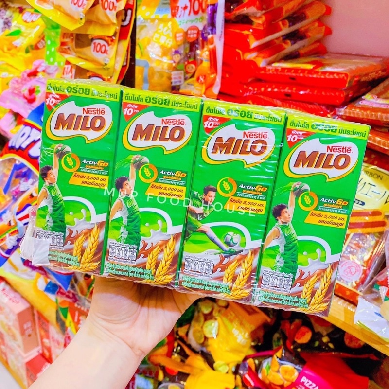 Sữa Milo NESTLE Thái Lan - Lốc 4 hộp (hộp 180ml)