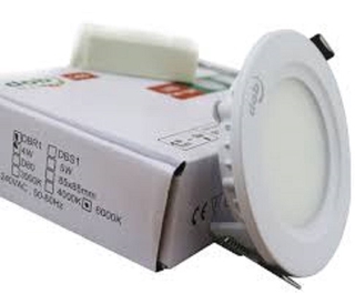 Đèn LED âm trần dạng mỏng DOB 5W- DBR1-4
