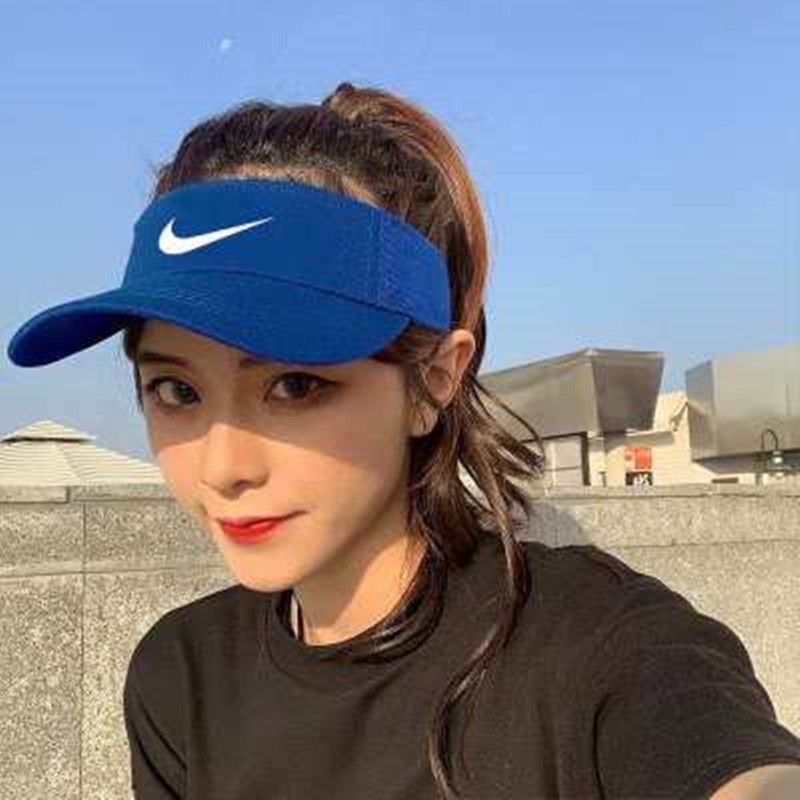 Mũ lưỡi trai Nike thể thao hở chóp nhanh khô thời trang cho nam nữ