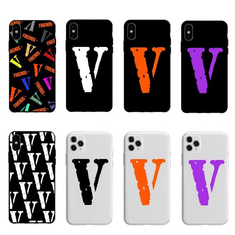 Ốp điện thoại Ccto VLONE Street Wear Vỏ điện thoại Apple 12 Tương thích với iPhone11proXSMAX Vỏ mềm 