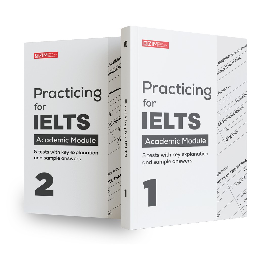 Combo sách - Practicing for IELTS - Tuyển tập 10 đề thi IELTS kèm lời giải chi tiết