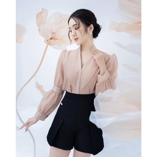 Áo sơ mi tay phồng thanh lịch Grace Shirt