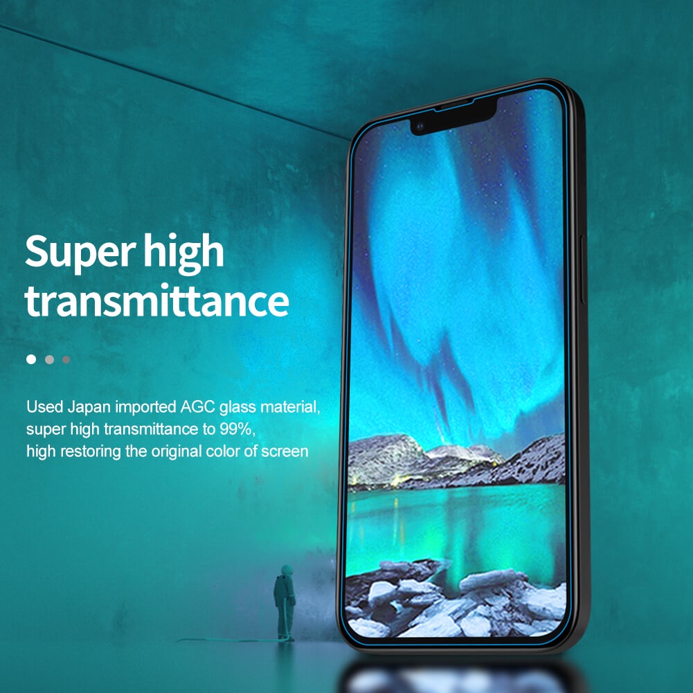 Kính cường lực Apple iPhone 13 Mini, Iphone 13 , Iphone 13 Pro , Iphone 13 Pro max Nillkin Amazing H+ Pro mỏng 0.2 mm