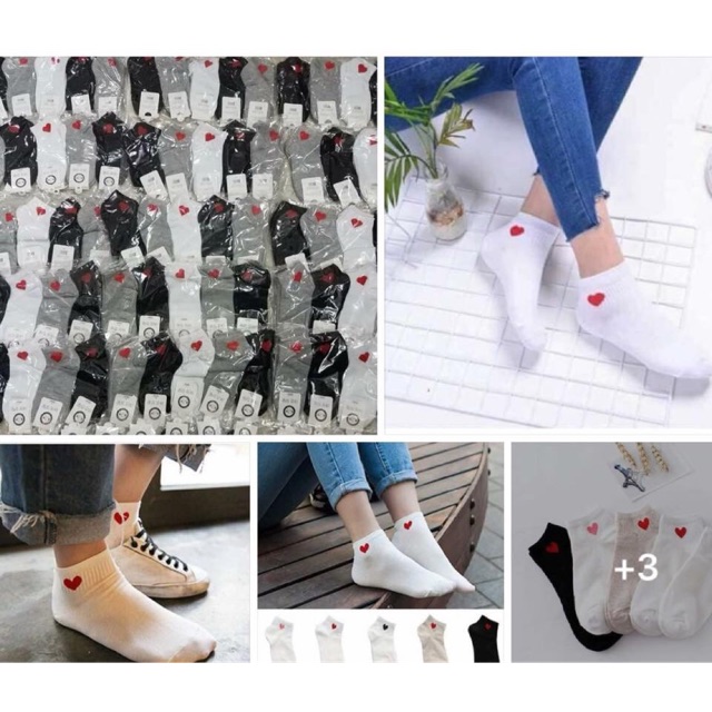 Sỉ tất hình tim ( lố 10 đôi)