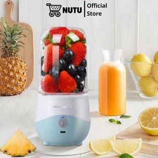 Máy Xay Mini Sạc Điện Usb, Nhỏ Gọn, Máy Say Sinh Tố Thể Tích 300ML