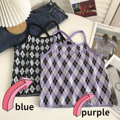 DUNEA Áo Hai Dây Màu Sắc Tương Phản Quyến Rũ Cho Nữ