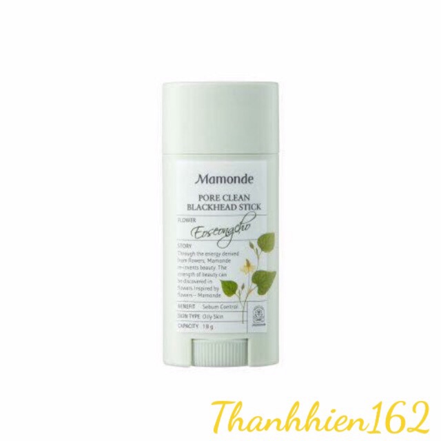 Thanh Lăn Mụn Đầu Đen Mamonde