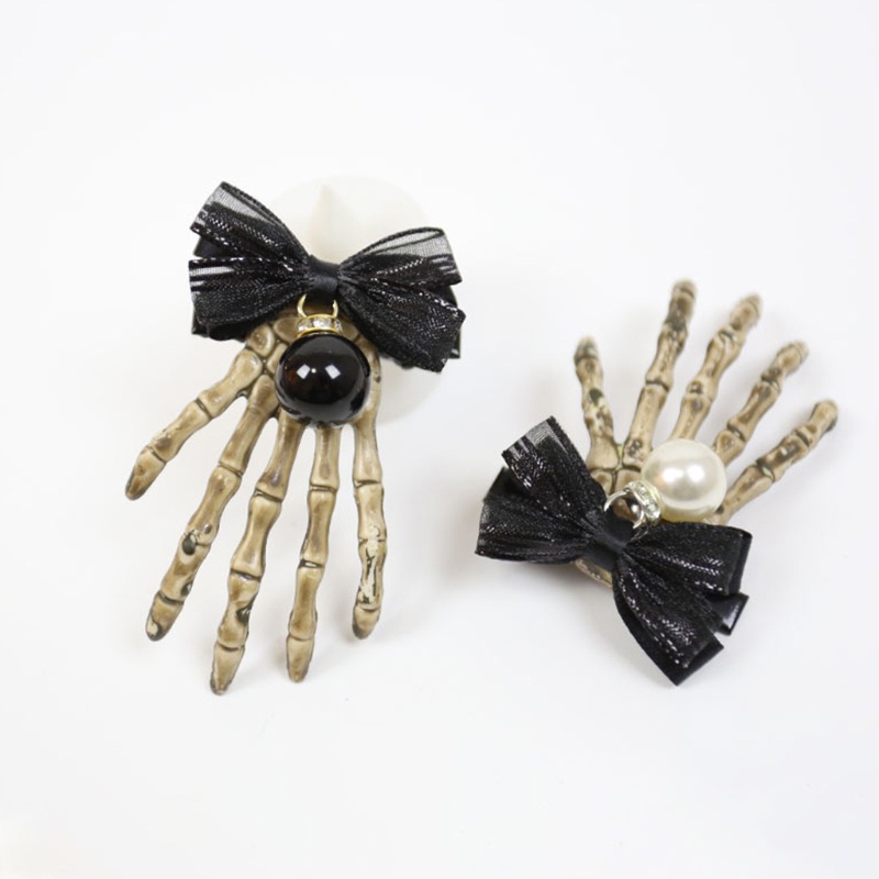 Kẹp Tóc Hình Đầu Lâu Quỷ Hóa Trang Halloween / Giáng Sinh Giảm Căng Thẳng