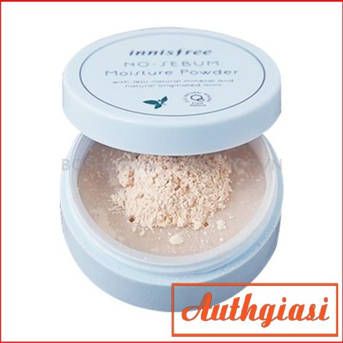 Phấn phủ bột Innisfree No Sebum Mineral kiềm dầu \ Pore Blur trang điểm Powder
