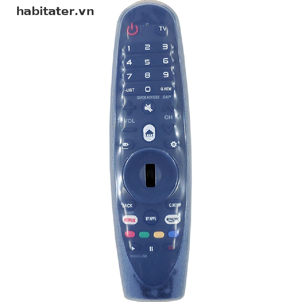 Ốp Lưng Silicone Trong Suốt Cho Điều Khiển Từ Xa LG AN-MR600 / 650