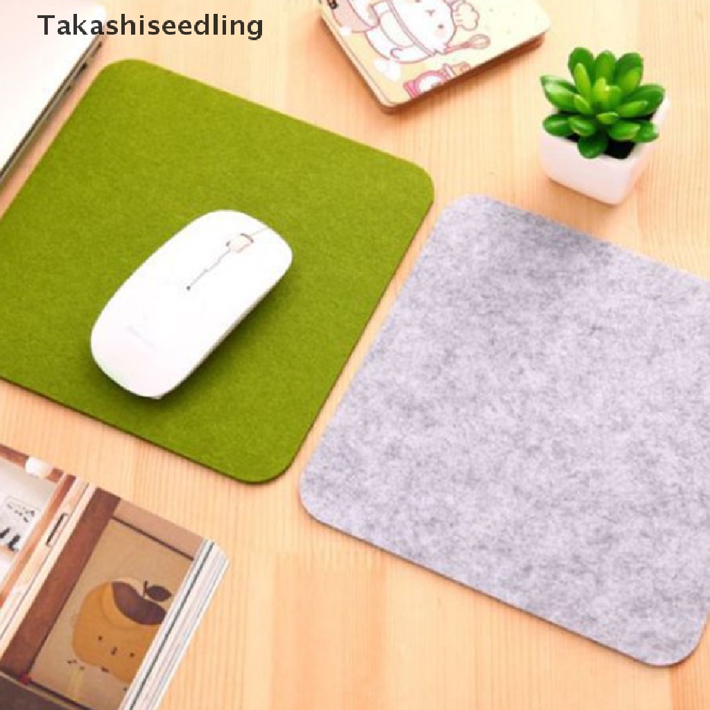 Tấm Lót Chuột Máy Tính Bằng Vải Nỉ Dày Dặn Chống Trượt 20 * 20cm