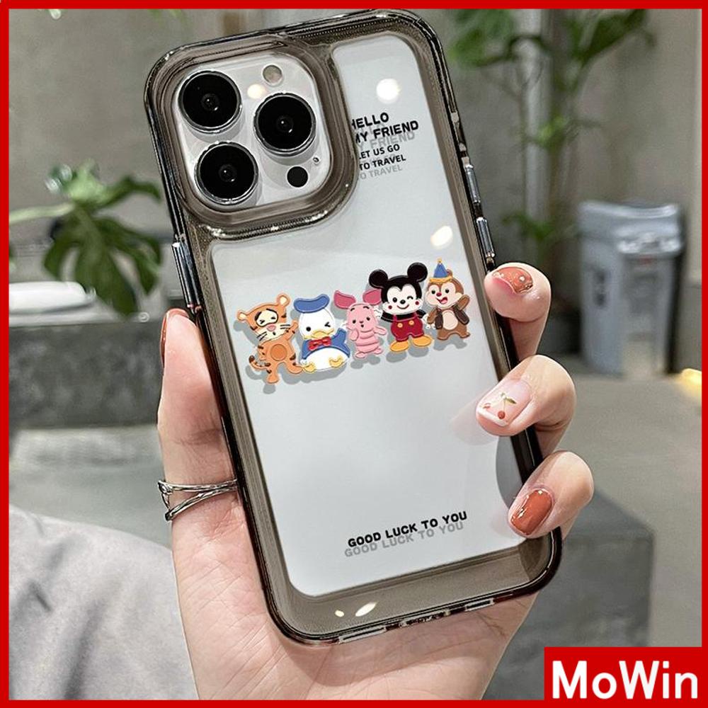 Ốp điện thoại acrylic HD hoạt hình đáng yêu thích hợp cho iPhone 14 Pro Max 14 Plus 13 Pro Max 12 Pro Max 11 XR 7 Plus