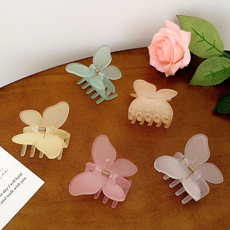 Kẹp Tóc Hình Bướm Ba Chiều Màu Sắc Ngọt Ngào Phong Cách Hàn Quốc