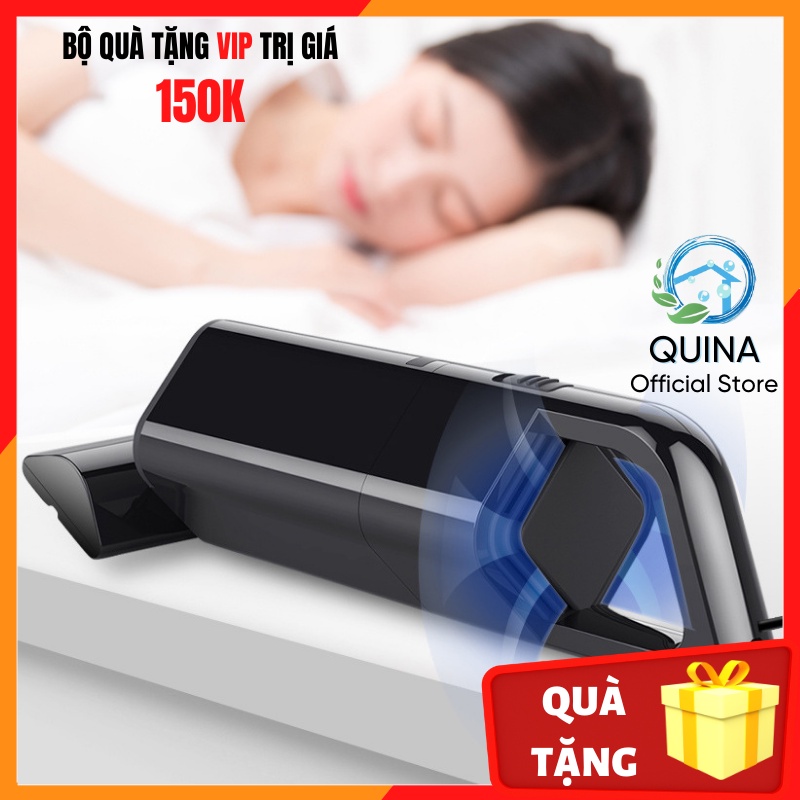 Máy Hút Bụi Ô tô Aikesi Cầm Tay Mini 4 Đầu Hút Thông Minh Hút Sạch Bụi Bám Lâu Ngày QUINA QN003