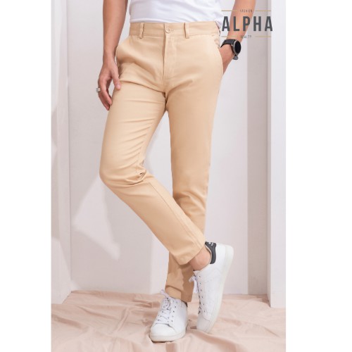 Quần Kaki nam Hàn Quốc công sở dáng ôm slimfit co giãn tốt | BigBuy360 - bigbuy360.vn