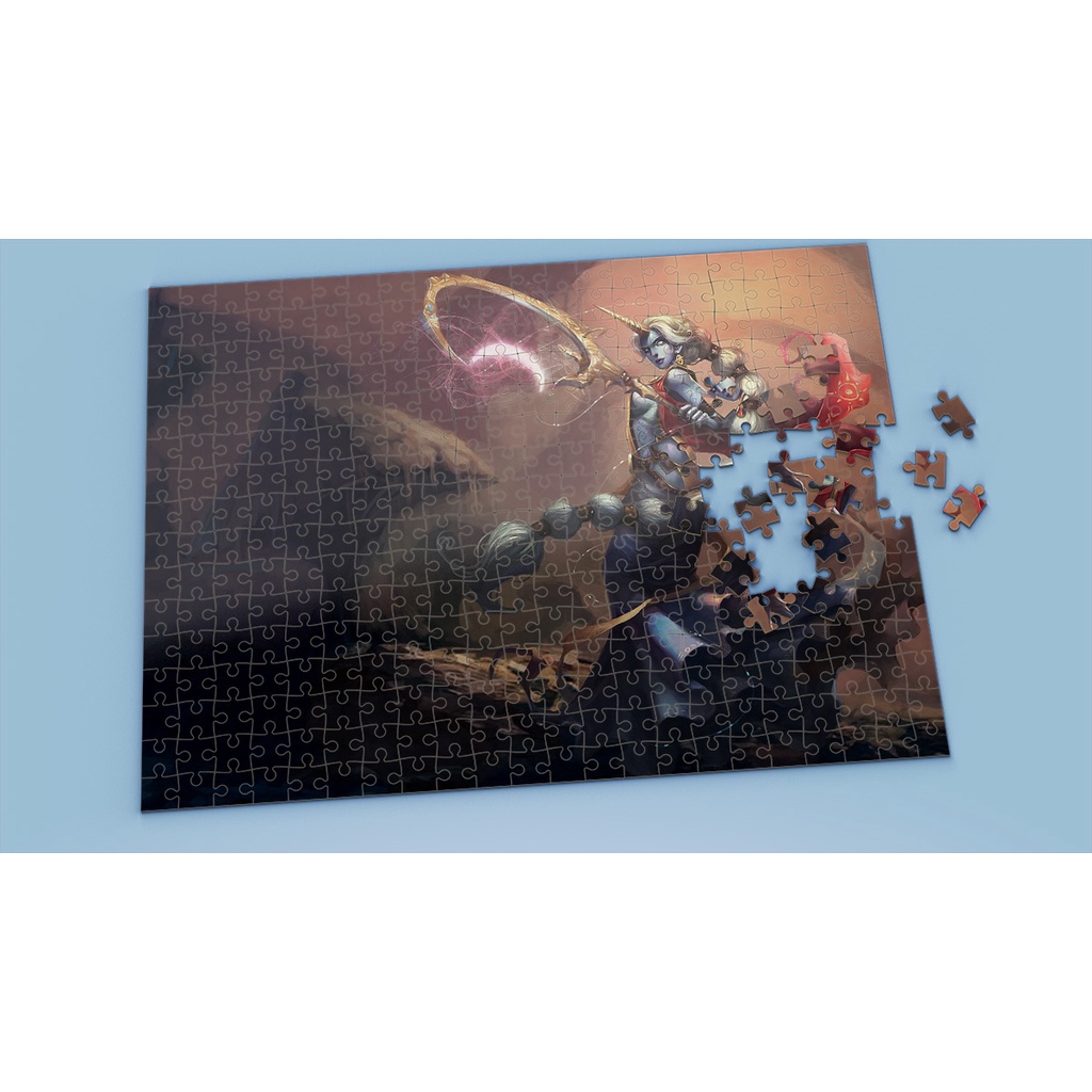 Tranh ghép hình A4, A5 League of Legends, xếp hình SORAKA - Mẫu 2