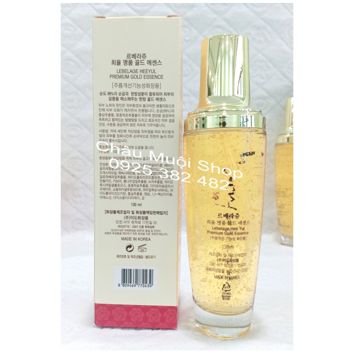 Serum Tinh Chất Vàng Lebelage Heeyul Premium Gold Essence -130ml