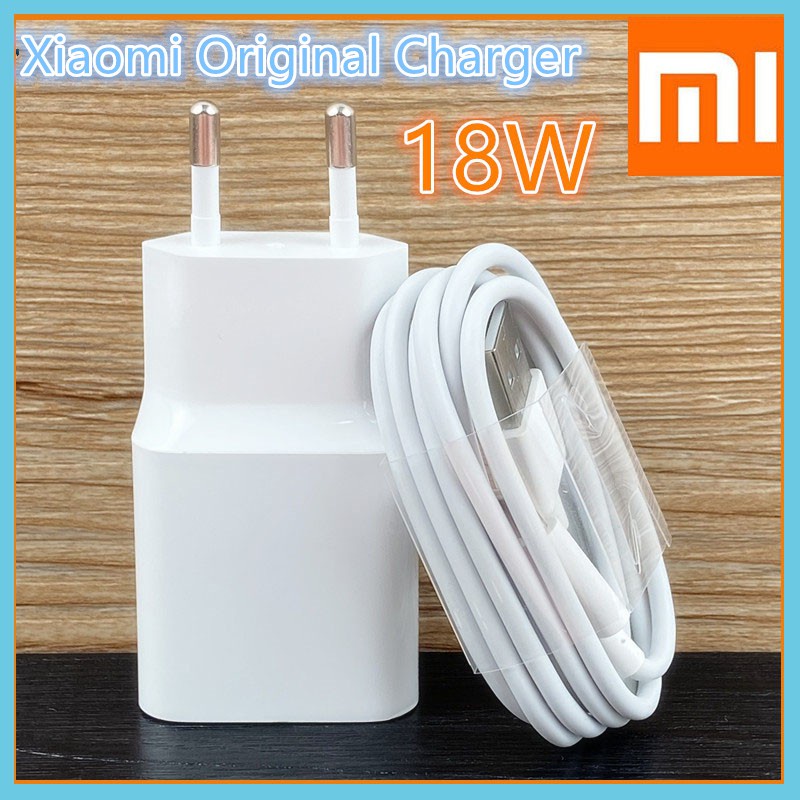 Củ Sạc Nhanh QC3.0 18W Type C Cho Xiaomi Mi 9 SE Mi 8 10 F2 X3 Redmi Note 7 8 9
