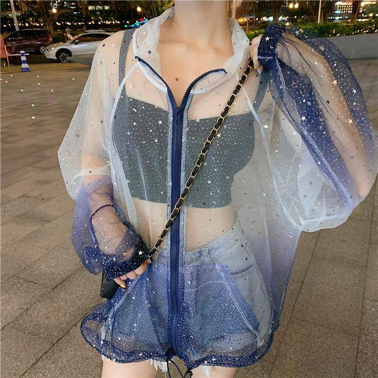 Áo Khoác Cardigan Dài Tay Chống Nắng Thời Trang Cho Nữ