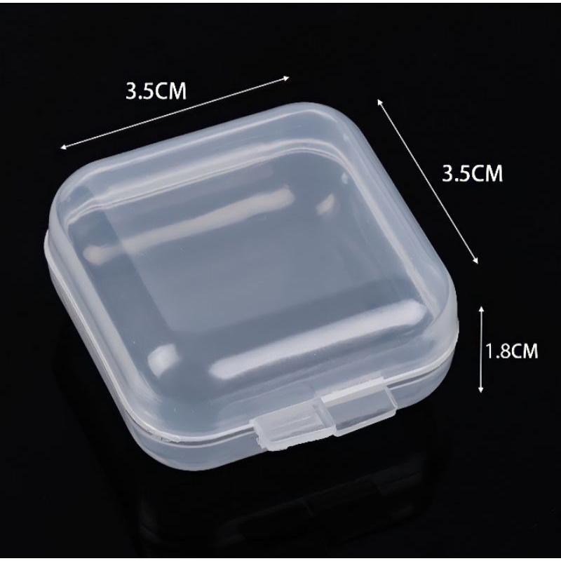 Hộp Nhựa Mini Trong Suốt Đựng Trang Sức