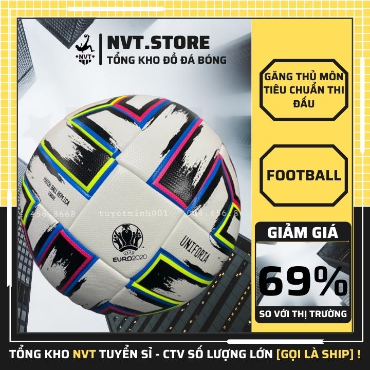 Quả bóng đá đúc size 5 mẫu cup C1 Ngoại Hạng La Liga, banh bóng đá Champions tiêu chuẩn dành cho thi đấu  - NVT.store.vn