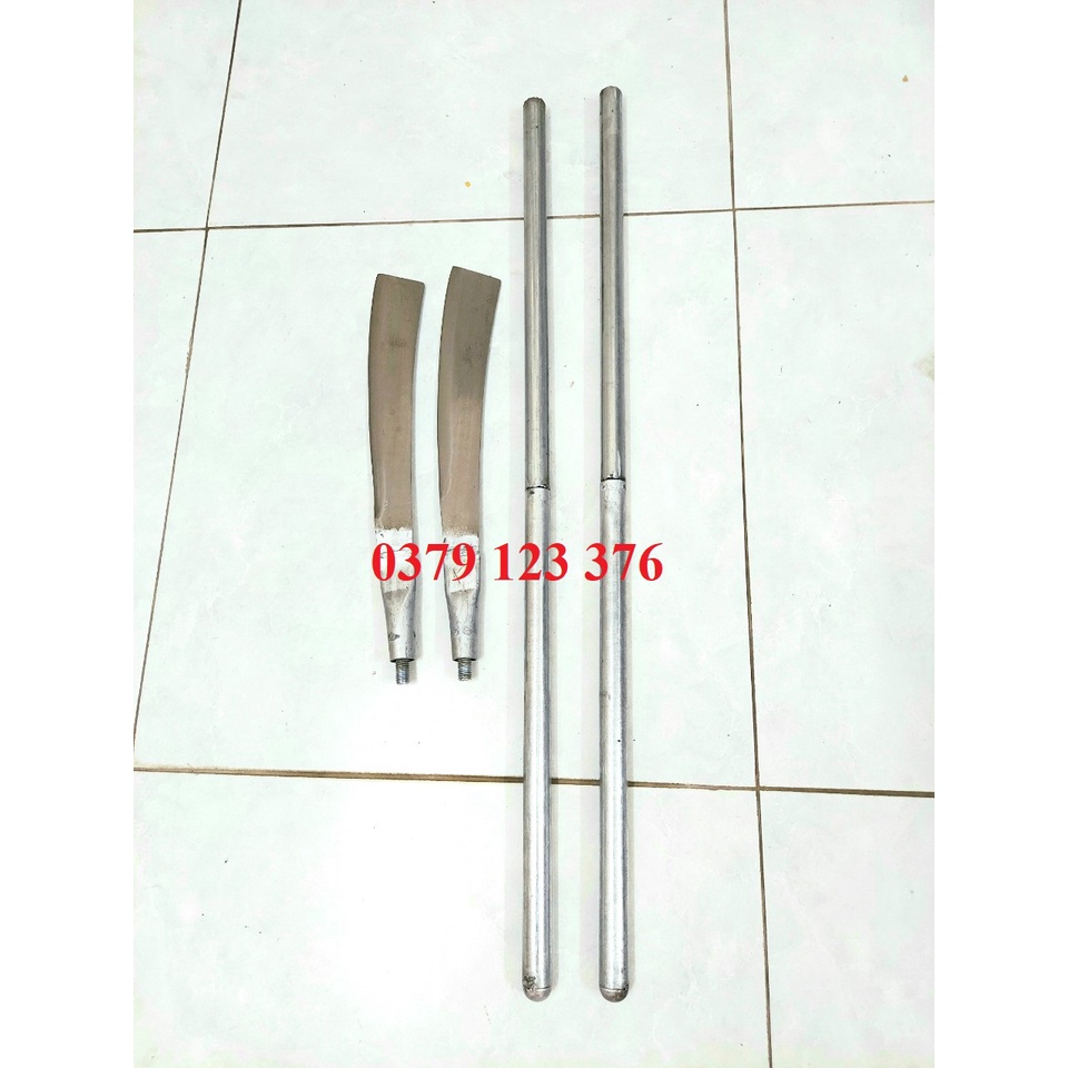 DAO NỐI CÁN DÀI, LÀM BẰNG THÉP TRẮNG CHỐNG RỈ.....