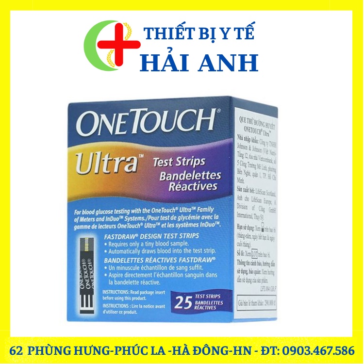 [Date Xa] Que Thử Đường Huyết OneTouch Ultra