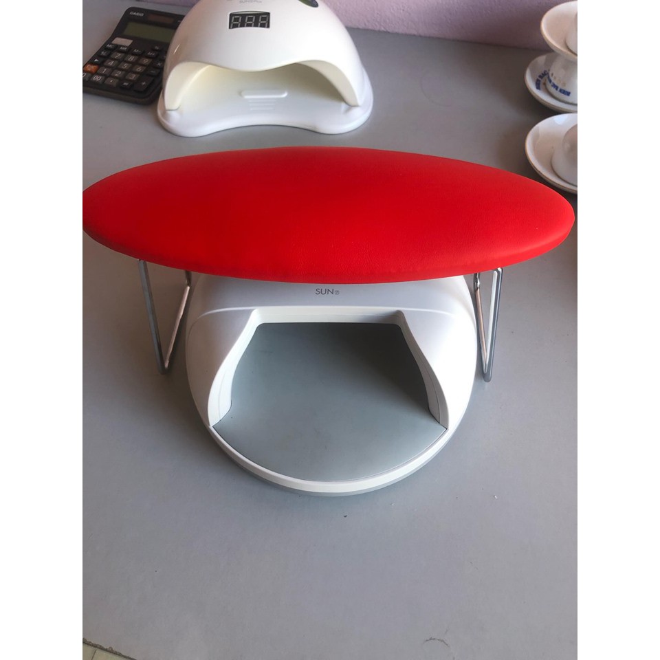 Kệ Kê Tay Làm Nail Tiện Lợi -2 màu Đỏ, Trắng