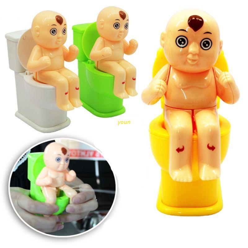 Đồ Chơi Hình Bồn Cầu Xịt Nước Thú Vị Cho Bé