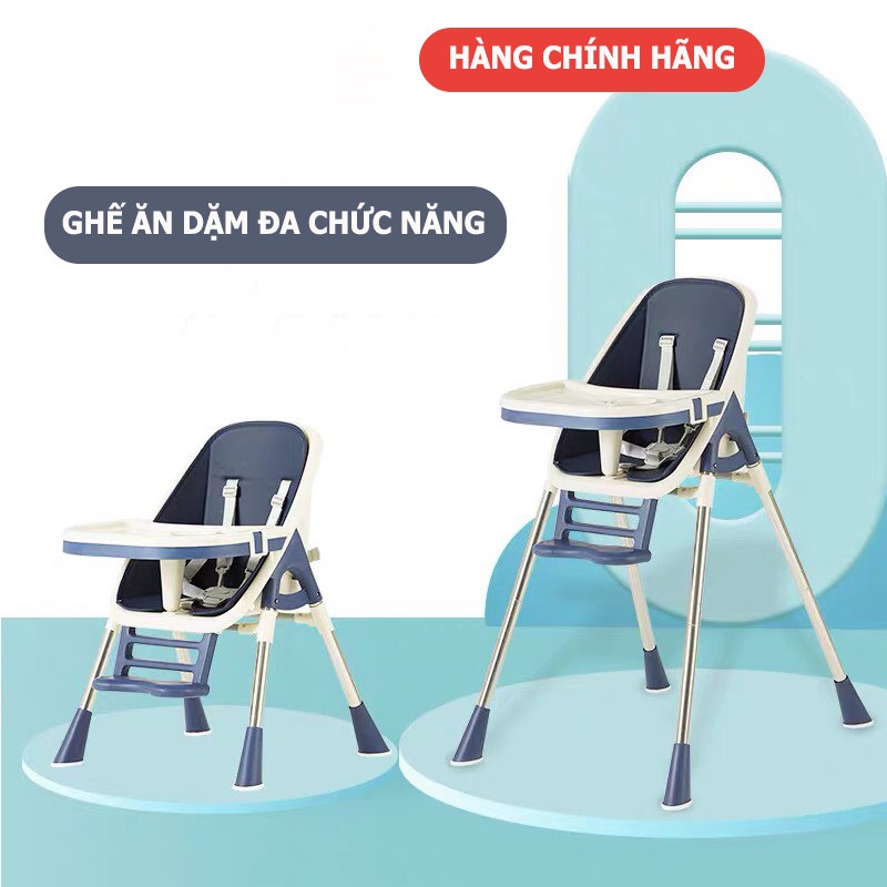 Ghế ăn dặm cho bé cao cấp Jokey V5 điều chỉnh độ cao tặng kèm đệm lót - Bảo hành 12 tháng