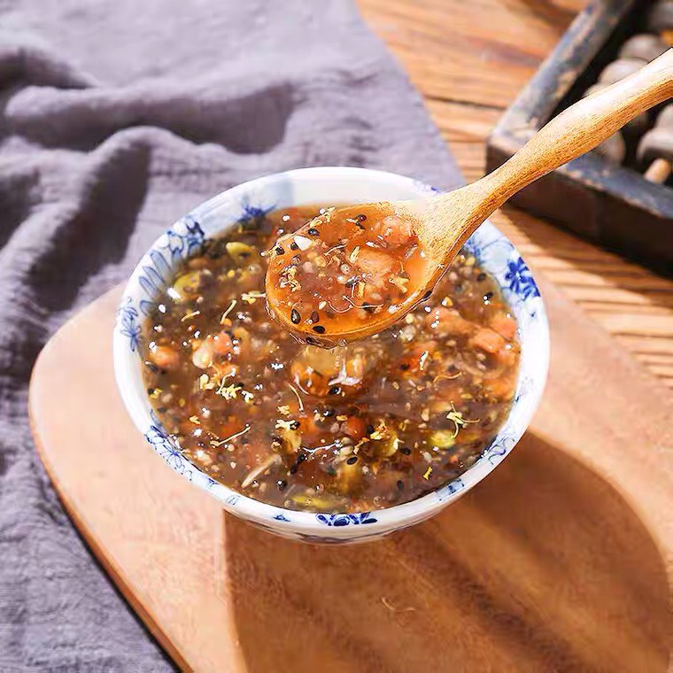 Bột Củ Sen Mix Hạt Dinh Dưỡng Lỹ Tử Thất Chè Dưỡng Nhan- Ngũ Cốc Ăn Sáng Giảm Cân Ăn Kiêng Sữa Chua Mix Hoa Quả Ruvask