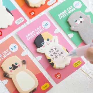 (GN005) Giấy note hình con mèo nhiễu mẫu