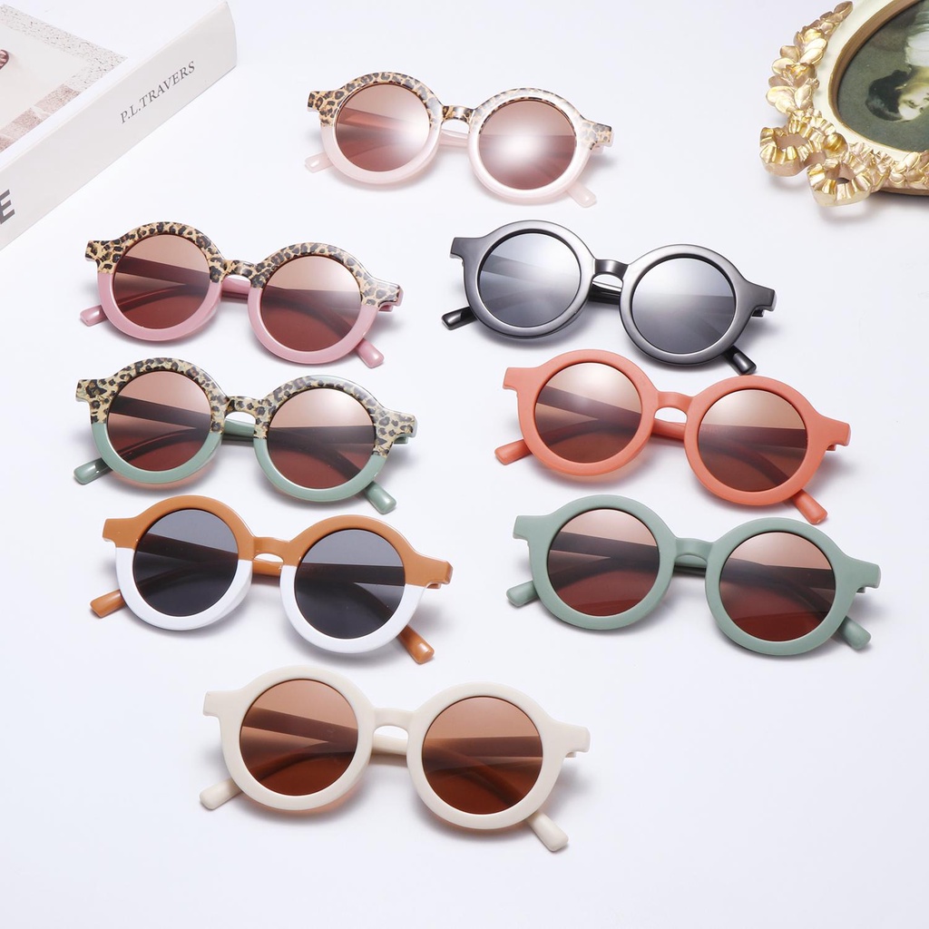 Kính Mát Chống Tia Uv400 Bảo Vệ An Toàn Cho Bé