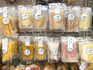 Mì Nui Hữu Cơ Cho Bé Ăn Dặm