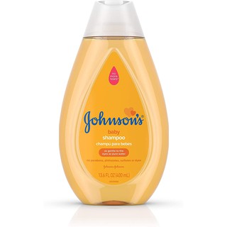 Dầu gội trẻ em không cay mắt Johnson’s Tear Free Baby Shampoo 400ml (Mỹ)
