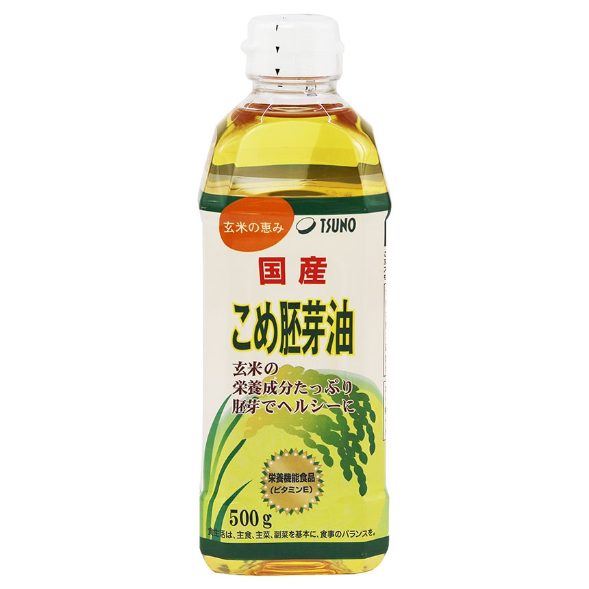 Dầu mầm gạo cao cấp Tsuno Food Nhật Bản 1500g, 500g, 1000gr, 180gr số 1 tại Nhật Bản hiện nay