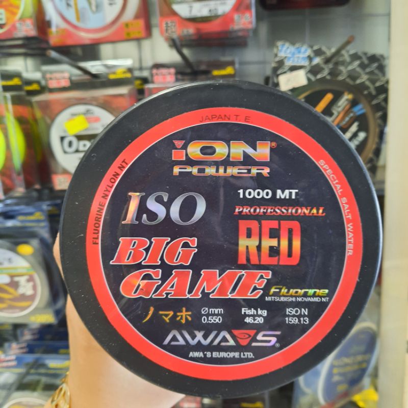 Dây câu Ion iso bigame chính hãng 1000M chịu tải cao.