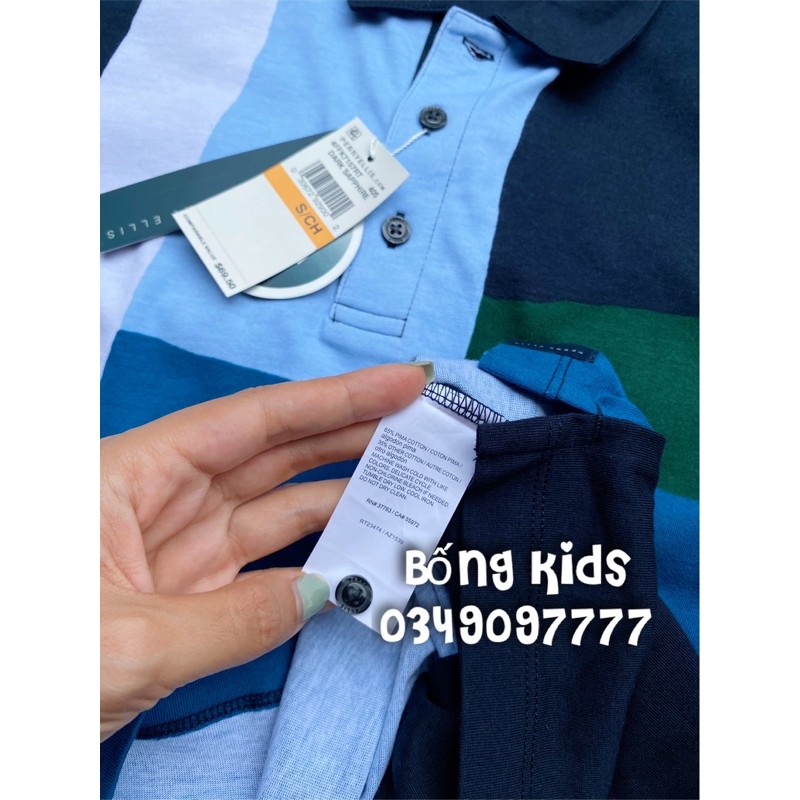 Áo Polo Nam Phối Màu Xanh P3rryEliss | BigBuy360 - bigbuy360.vn